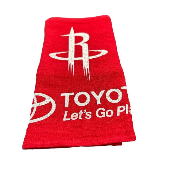 2 HOUSTON ROCKETS WAFFLE GOLF TOWEL one 14.5 - Picture 1 of 5